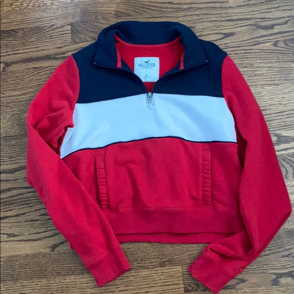 Hollister zip up